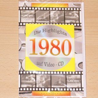 Geburtstagskarte 1980 mit Video CD Jahreschronik 