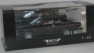 NEO 43112, Volvo 262 C Bertone, 1981, schwarz, 1/43