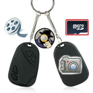 Mini HD Kamera DV Auto car Key Spy Cam Bild Video Spion + 2Gb Micro SD