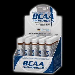 Best Body BCAA Aminobolin (51,84€/L) 20 Ampullen á 25ml flüssig