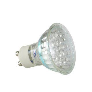 LED Lampe Leuchte Strahler GU10 1,1W 21 LEDs 230V Warmweiß 75 Lumen