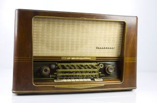 Roehrenradio Tannhaeuser 57 von Nordmende Bj 1956 57 DEFEKT b801