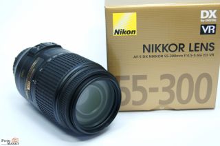 Nikon AF S 55 300mm 14.5 5.6G Nikkor DX ED VR Objektiv Lens