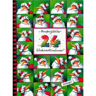 24 Weihnachtsmänner Manfred Schlüter Bücher