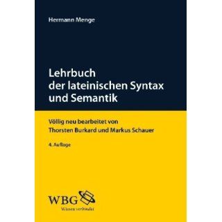 Lehrbuch der lateinischen Syntax und Semantik Hermann