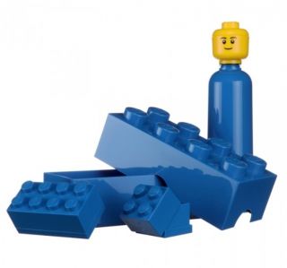LEGO Frühstücksset  1x Brotdose, 1x Trinkflasche, 2x Mini Snackbox