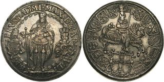 C439 Deutscher Orden Doppeltaler 1614, Hall, Maximilian I.