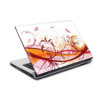 Laptop Sticker 15, 4 Pink Butterfly   Größe 36 x 27 cm   Laptop