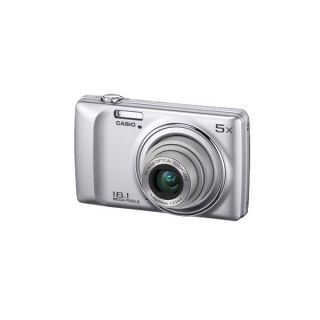 Casio Exilim QV R300 Digitalkamera 16,1MP, 6,9 cm Display silber