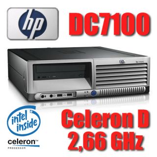 HP Compaq DC7100 SFF Celeron 2,66GHz/512MB/40GB Desktop