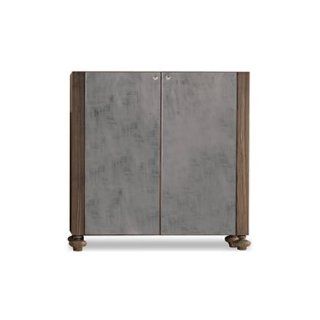 Sideboard Gray 65 (Korpus Eiche grau gebeizt, Front Spiegel mit