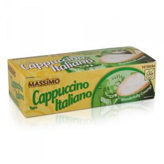 10,80 EUR/kg) MASSIMO Cappuccino Italiano 10 Sticks á 12,5g