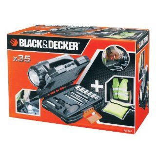 Black & Decker A7141 XJ A7141 SOS Kit 34 teilig mit Sicherheitsweste