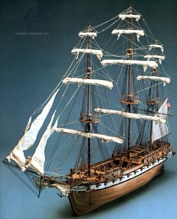 72 USS CONSTELLATION   HISTORIC SCALE WOOD MODEL SHIP KIT BY