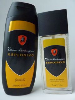 Lamborghini SET ESPLOSIVO parfum deodorant 75 ml + Duschgel 200ml