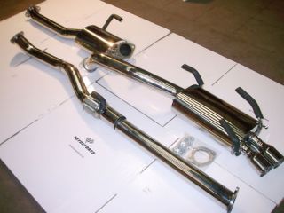 TOYOTA CELICA GT4 ST185 CAT BACK TWIN EXHAUST SYSTEM