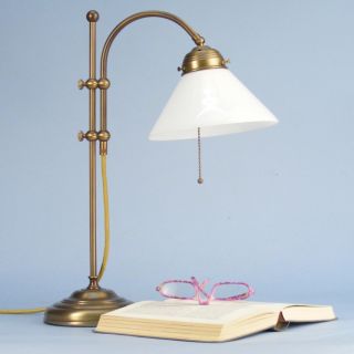 Schreibtischlampe Banker Lampe Messing Tischlampe Bürolampe Leselampe