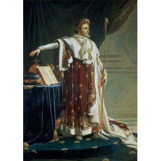Keilrahmenbild (40 x 56, Girodet de Roucy Trioson) von Napoleon