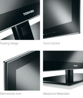 Toshiba 40VL748G 101,6 cm (40 Zoll) Slim LED Backlight Fernseher (Full