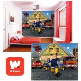 Feuerwehrmann Sam   Walltastic Fototapete