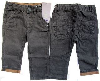 MEXX Jeans / Hose dunkelgrau Gr. 80   86   92 NEU Boys (012 7)