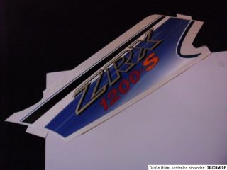 Kawasaki ZRX 1200s ZRX1200 S original Dekor Logo Aufkleber Decal mark