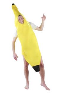 Bananenkostüm Kostüm Banane Bananenanzug Bananen Frucht Anzug Gr S