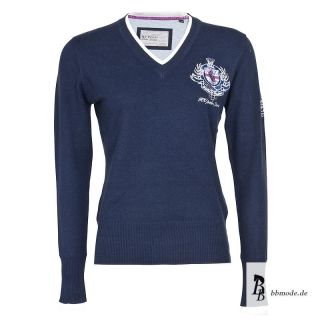 HV Polo Pulli Paton Gr. M in navy melange