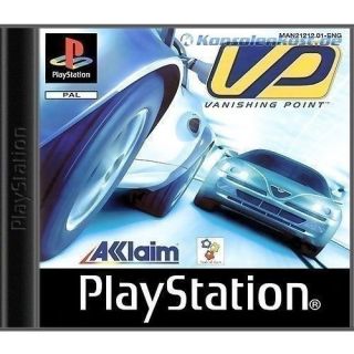 Playstation 1 Spiel   VANISHING POINT (nur CD)   für Sony PS1, PS2