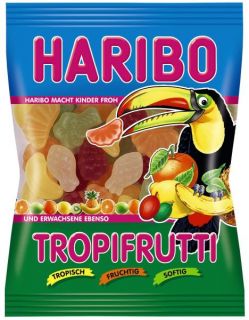 Haribo Tropi Frutti 5x200g Fruchtgummi 1,0 kg (141186) kg/3,95 Euro
