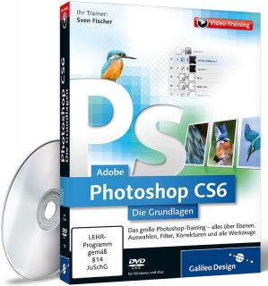 Adobe Photoshop CS6 – Die Grundlagen   DVD Video