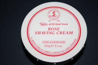Taylor of Old Bond Street Rose Shaving Cream 150g Dose (100 g  9,93