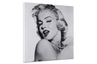 Bild Canvas Leinwand Kunstdruck MARILYN MONROE 40x40cm Hollywood Divas
