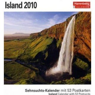 Island 2010 Sehnsuchts Kalender. 53 heraustrennbare Farbpostkarten