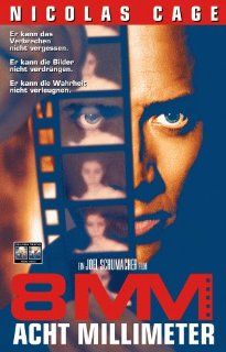 8mm [VHS] Nicolas Cage, Joaquin Phoenix, James Gandolfini, Mychael