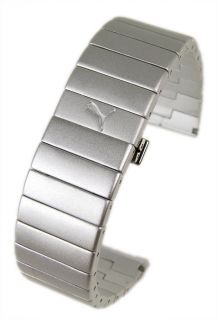 Puma Sirius Ersatzband Uhrenarmband Aluminium 103.500