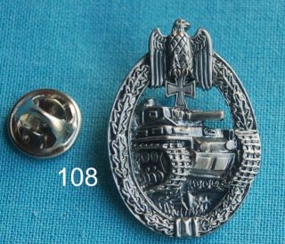 Panzer Adler EK Orden Militaria Pin Badge Anstecker 108