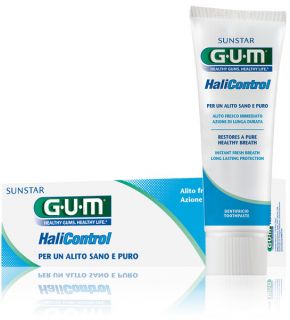 GUM HaliControl Zahngel 75ml. gegen Mundgeruch sofortiger frischer