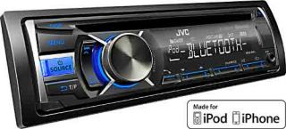 JVC KD R741BTE Auto CD Receiver (AUX IN, Bluetooth, UKW Tuner, USB