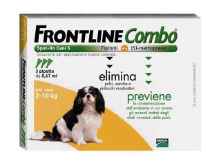 FRONTLINE PIPETTE PER CANE ANTIPULCI DA 1   10 KG