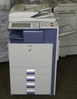 / Farbkopierer mit Fax und Finisher / Nur 115.723 Seiten