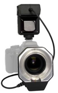 Bilora D140RF C digitaler Ringblitz für Canon E TTL 