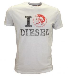 Diesel Jeans T Shirt Tee Ilove I Love Gr. S XL