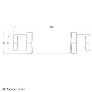 Verbindungsbox IP68 Kabelverbinder Outdoor Nassraum Außen SS 117