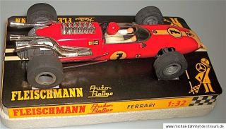 Ferrari rot Nr.7 Fleischmann Auto Rallye Art. 3200 OVP