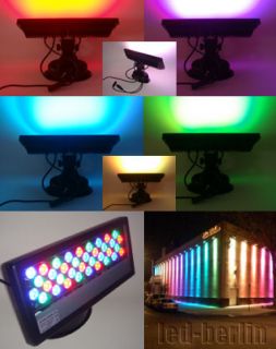 LED Multicolor Scheinwerfer DMX512 Strahler Wall Washer