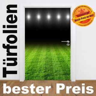 TF120 Fußball/Rasen Türposter Türtapete Glasdecor Tür Poster