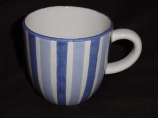 Tasse Hedwig Bollhagen HB Dek 137 weiss blau Kaffeetasse Teetasse