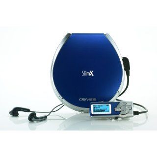 Iriver iMP 450 Tragbarer  CD Player blau Audio & HiFi