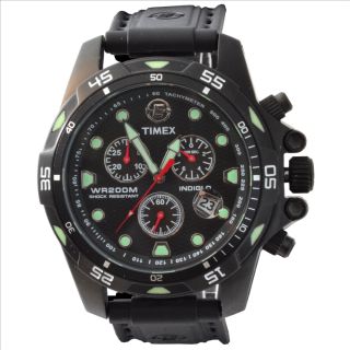 Timex Chronographen Expedition Dive Style Uhr T49803 mit PU Armband